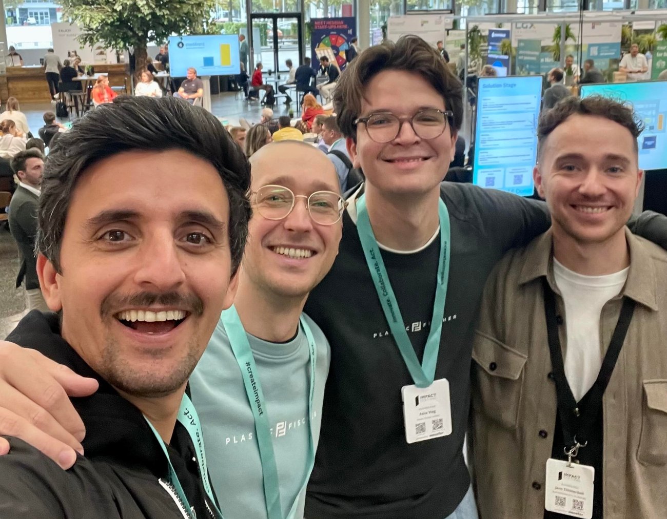 New Teammember Felix meets Karsten and Friends at Impact Festival 2024